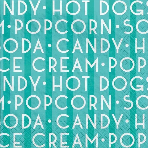 Movie Night Hollywood Award Prom Theme Party Bulk Paper Beverage Napkins