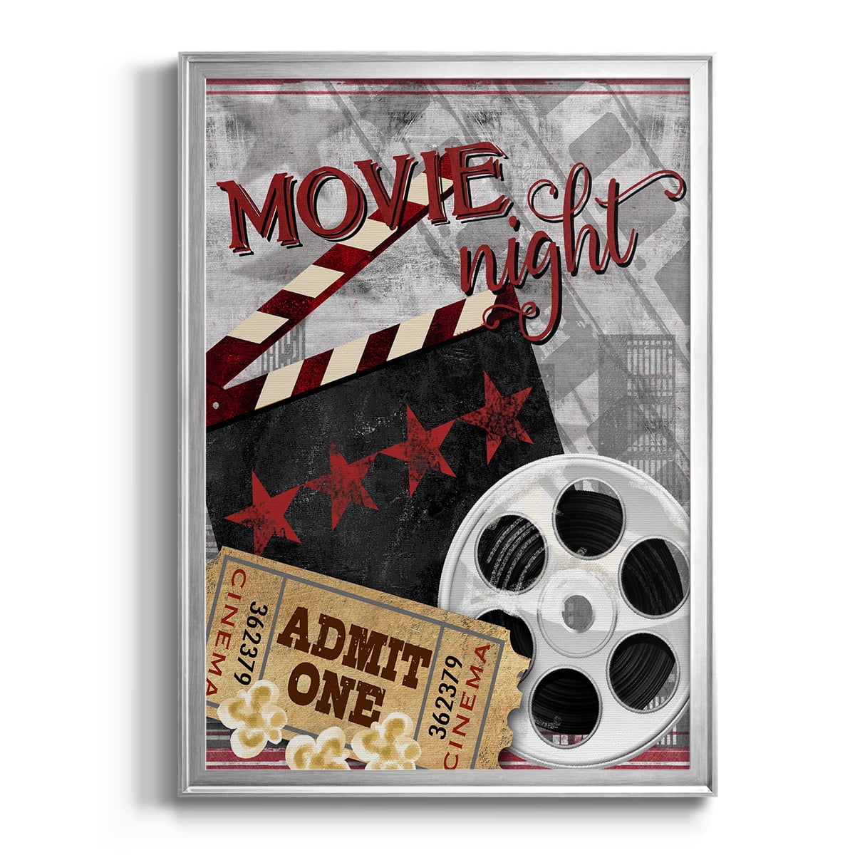 Movie Night II Premium Framed Print - Ready to Hang