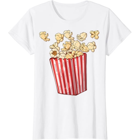 Movie Night Outfit for Popcorn Lovers T-Shirt