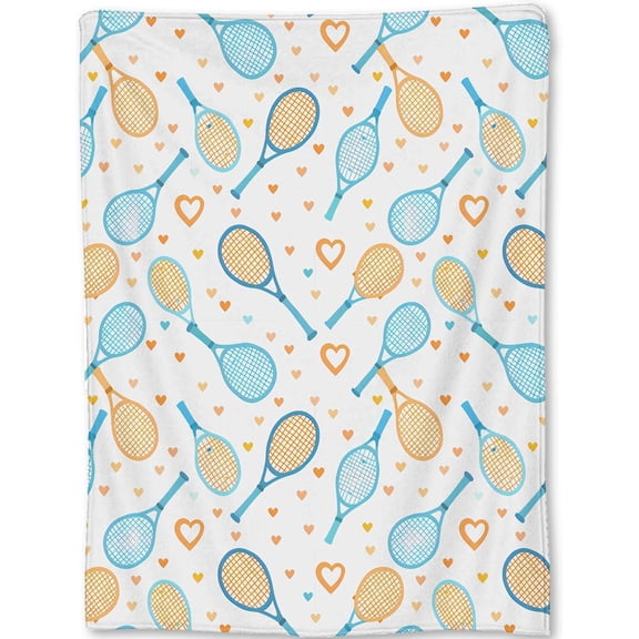 Movie Night Popcorn Throw Blanket 60x80 in, Fun Cinema Pattern Blankets for Couch Bedroom Living Room Indoor Decor, Lightweight Soft Cozy Bedding Birthday Gift for Kids Boys Adults