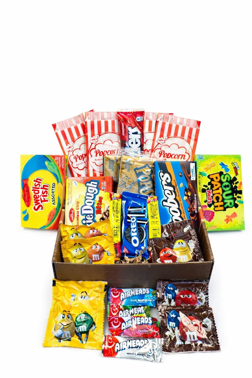 Movie Night Snack Gift Box (27 Pieces) – Ultimate Popcorn & Candy ...