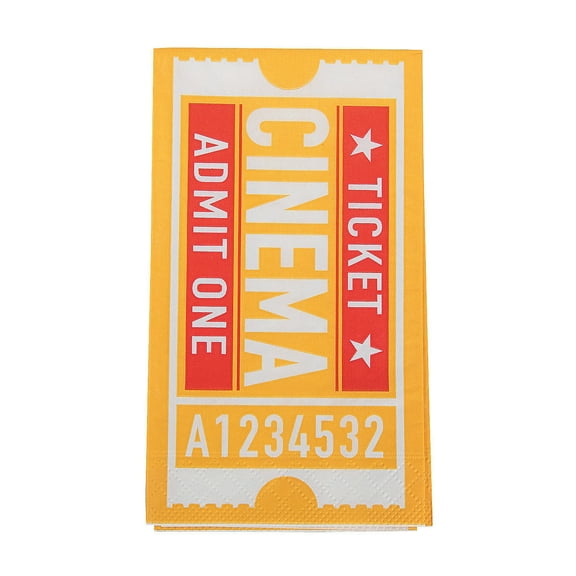 Movie Party Dinner Napkins (16Pc) - Party Supplies - 16 Pieces