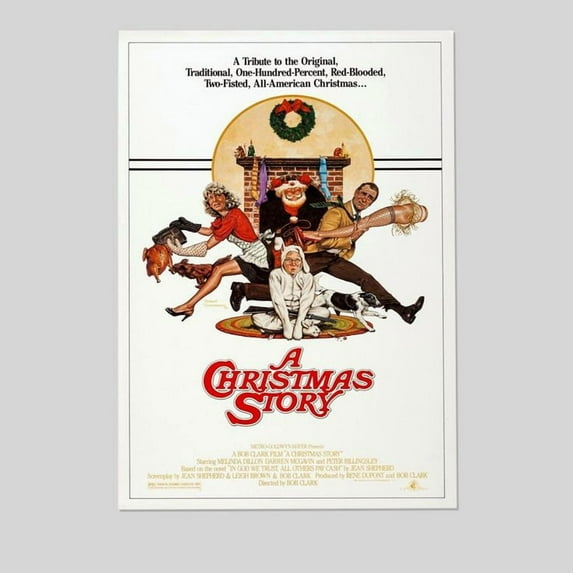 Movie Poster -A Christmas Story 1983 Classic Movie Poster - Vintage Style - Size 24x36 - Postora
