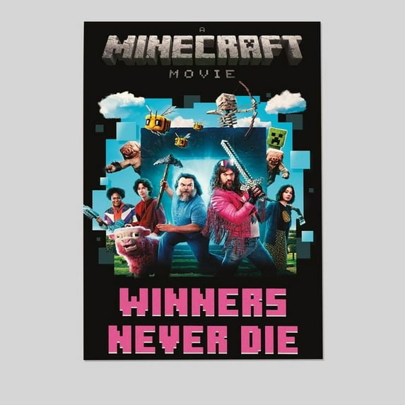 Movie Poster A Minecraft Movie - Group Wall Poster 2025 Size 24''x36'' - Kiloa