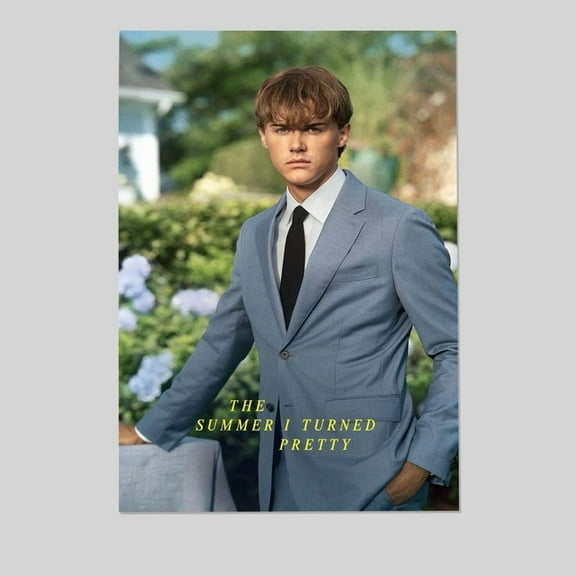 Movie Poster -Christopher Briney - The Summer I Turned Pretty Poster 2025 - Team Conrad Fisher Poster - Vintage Style - Size 24x36 - Kiloa