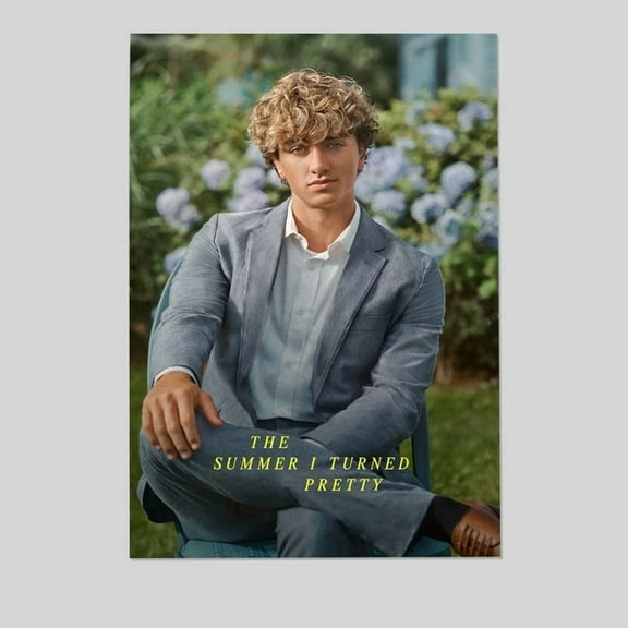 Movie Poster - Gavin Casalegno - The Summer I Turned Pretty Poster 2025 - Team Jeremiah Poster - Vintage Style - Size 24x36 - Postora