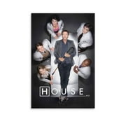 Movie Poster House MD Poster 1 Wall Art Decor Print Picture Paintings for Living Room Bedroom Decoration