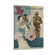 Movie Poster My Fair Lady Poster 3 Canvas Painting Posters And Prints Wall Art for Living Room Bedroom Decor