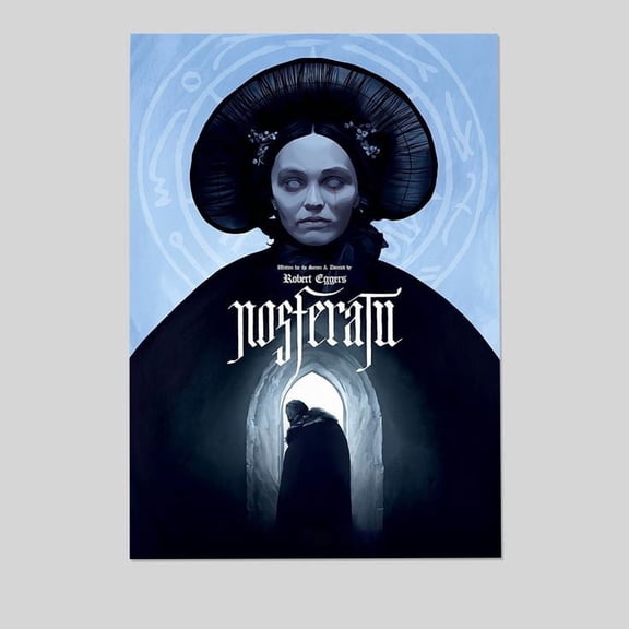 Movie Poster - Nosferatu 2024 Horror Movie Poster- Vintage Style - Size 24x36 - Kiloa