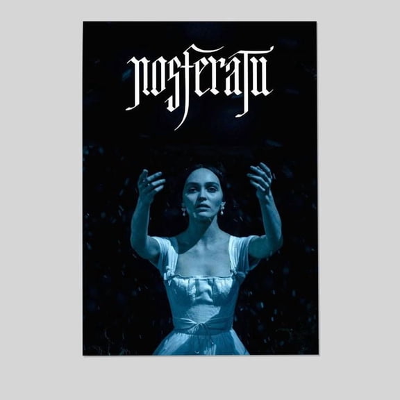 Movie Poster - Nosferatu 2024 Horror Movie Poster- Vintage Style - Size 24x36 - Kiloa