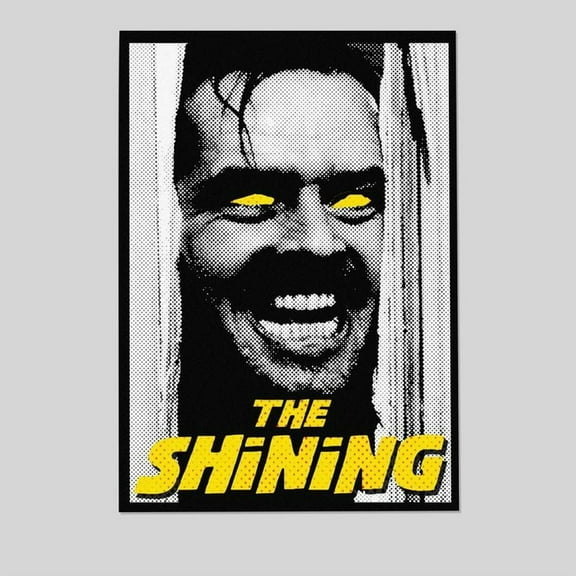 Movie Poster - The Shining - Horror Movie Poster - Vintage Style - Size 24x36 - Postora