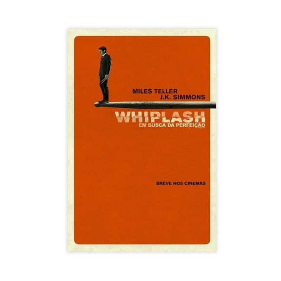 Movie Poster Whiplash Vintage Canvas Poster Wall Art Decor Print Picture Paintings for Living Room Bedroom Decoration