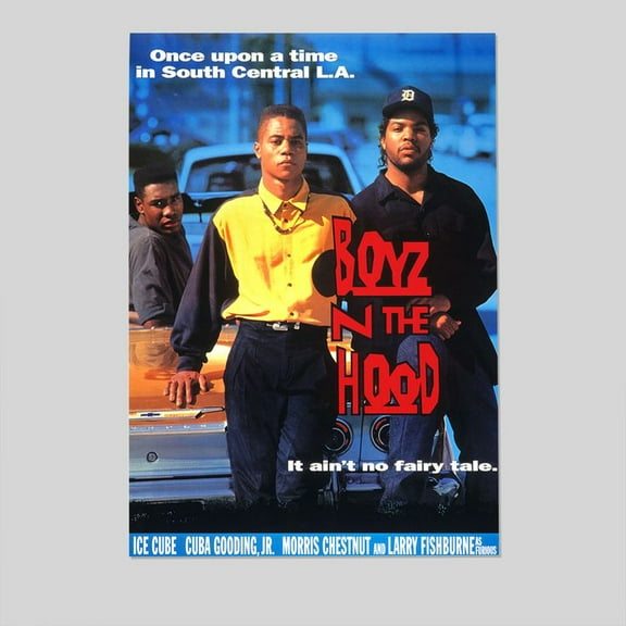 Movie Posters Boyz N The Hood Frameless Gift Rolled Size 24''x36''-Gategoo