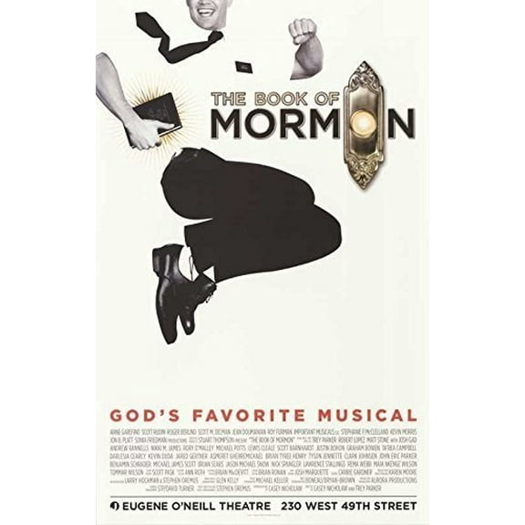 Movie Posters The Book of Mormon (Broadway) Broadway Show Poster