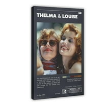 Movie Posters Thelma And Louise Living Room Bedroom Study Decoration2 Canvas Poster