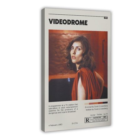 Movie Posters Videodrome Living Room Bedroom Study Decoration Canvas Poster