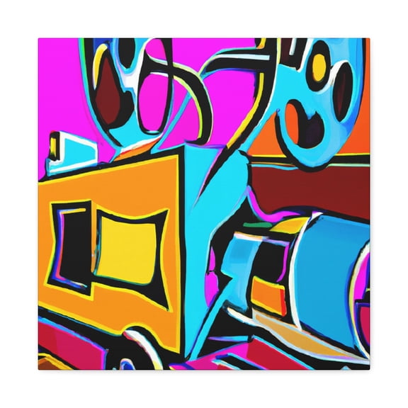 Movie Projector Lights - Canvas