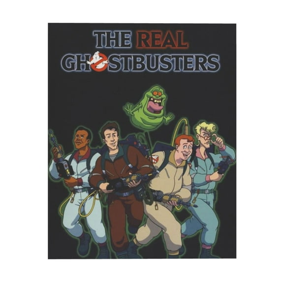Movie Real Ghostbusters Canvas Decorative Poster Unframed Wall Art Picture Office Living Room Posters Decor Bedroom Painting Poster 20"x24"