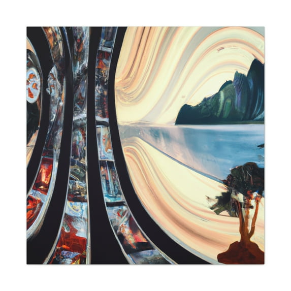 Movie Reel Illumination - Canvas
