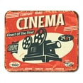 thumbnail image 1 of Movie Retro Cinema Film Vintage Old Camera Theater Mousepad Mouse Pad Mouse Mat 9x10 inch, 1 of 3