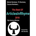 thumbnail image 1 of Movie Reviews, TV Reviews, Course Reviews...The Best of ArticlesInRhyme 2018 (Paperback), 1 of 1