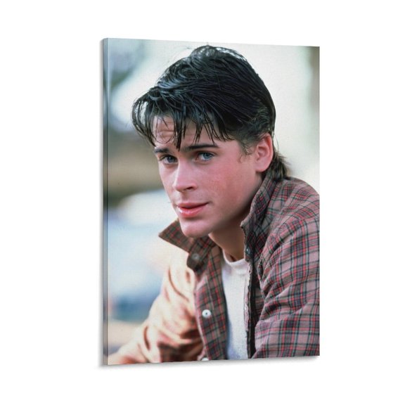 Movie Rob Lowe Poster from The 80s Poster Decorative Painting Canvas Wall Art Living Room Posters Bedroom Painting 24x36inch(60x90cm)