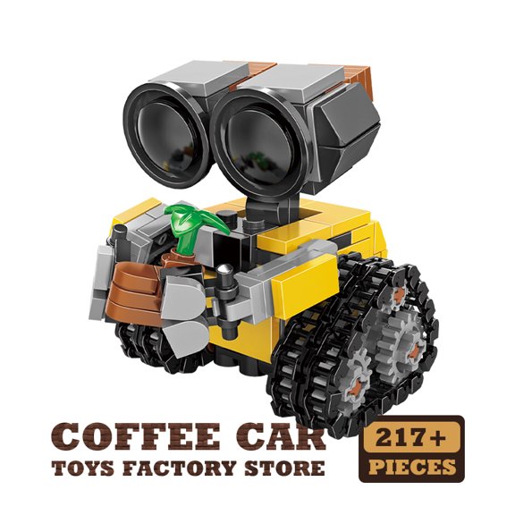 Movie Robot Wall E MOC Building Blocks Dolls Space Mecha MOC Bricks Action Figure Toys Adult Children Christmas Gifts DIY