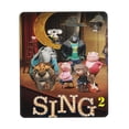 thumbnail image 1 of Movie Sing 2 Mouse Pad, Non-Slip Rubber Base Desktop Protection Mat Mouse Pads for Desk, Computers, Laptop, Office 7 x 8.6 in, 1 of 8