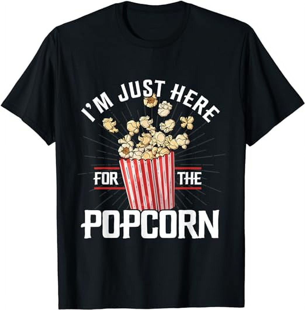 Movie Snack Lover Gift Idea Food Popcorn TShirt