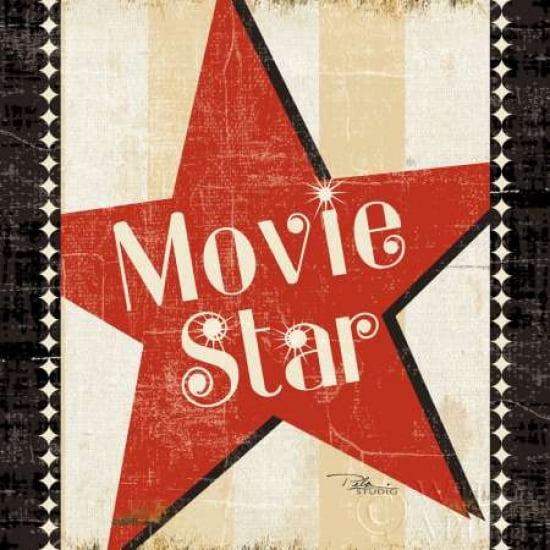 Movie Star Canvas Art - Pela Studio (24 x 24)