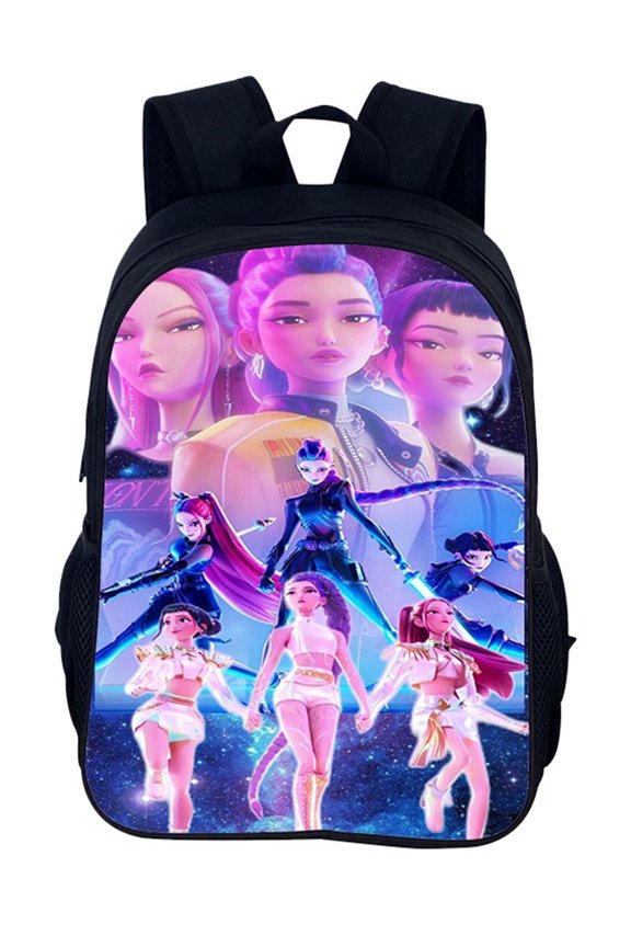 Movie Star Graphic Backpack Waterproof Schoolbag Lightweight Casual Daypack for Student