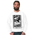 thumbnail image 1 of Movie Star Marilyn Monroe Skeleton Sweatshirt for Men or Women Brisco Brands S, 1 of 6