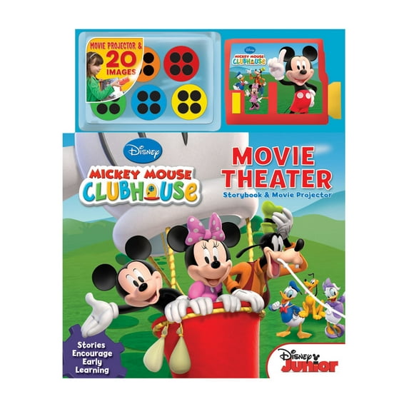 Movie Theater: Disney Mickey Mouse Clubhouse Movie Theater : Storybook and Movie Projector (Hardcover)