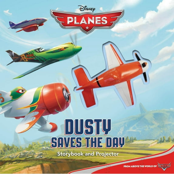 Movie Theater: Disney Planes Dusty Saves the Day! : Storybook & Projector (Series #1) (Hardcover)