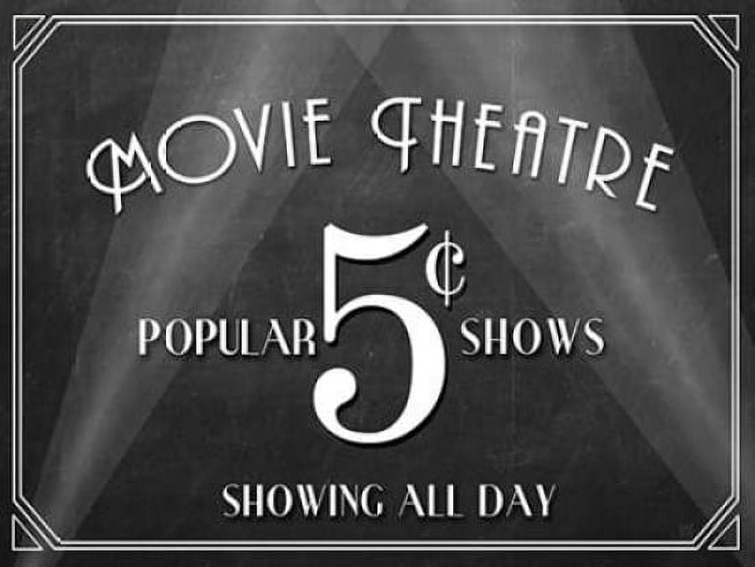 Movie Theatre Canvas Art - Aubree Perrenoud (18 x 24)