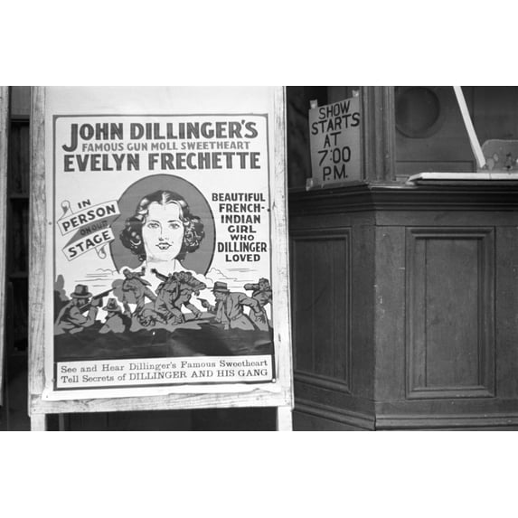 Movie Theatre In Hillsboro History (36 x 24)