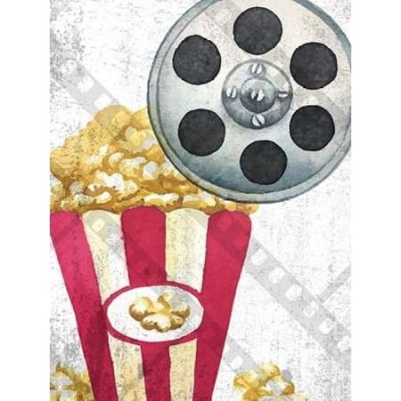 Movie Time 2 Poster Print by Kimberly Allen