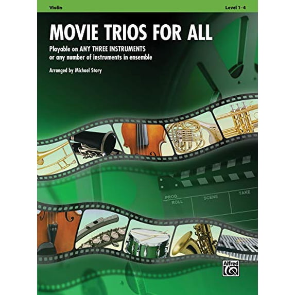Pre-Owned Movie Trios for All: Violin: Playable on Any Three Instruments or Any Number of Instruments in Ensemble Paperback