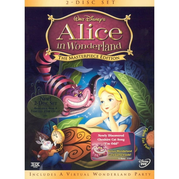Movies Entertainment Alice in Wonderland (DVD) (Masterpiece Edition)