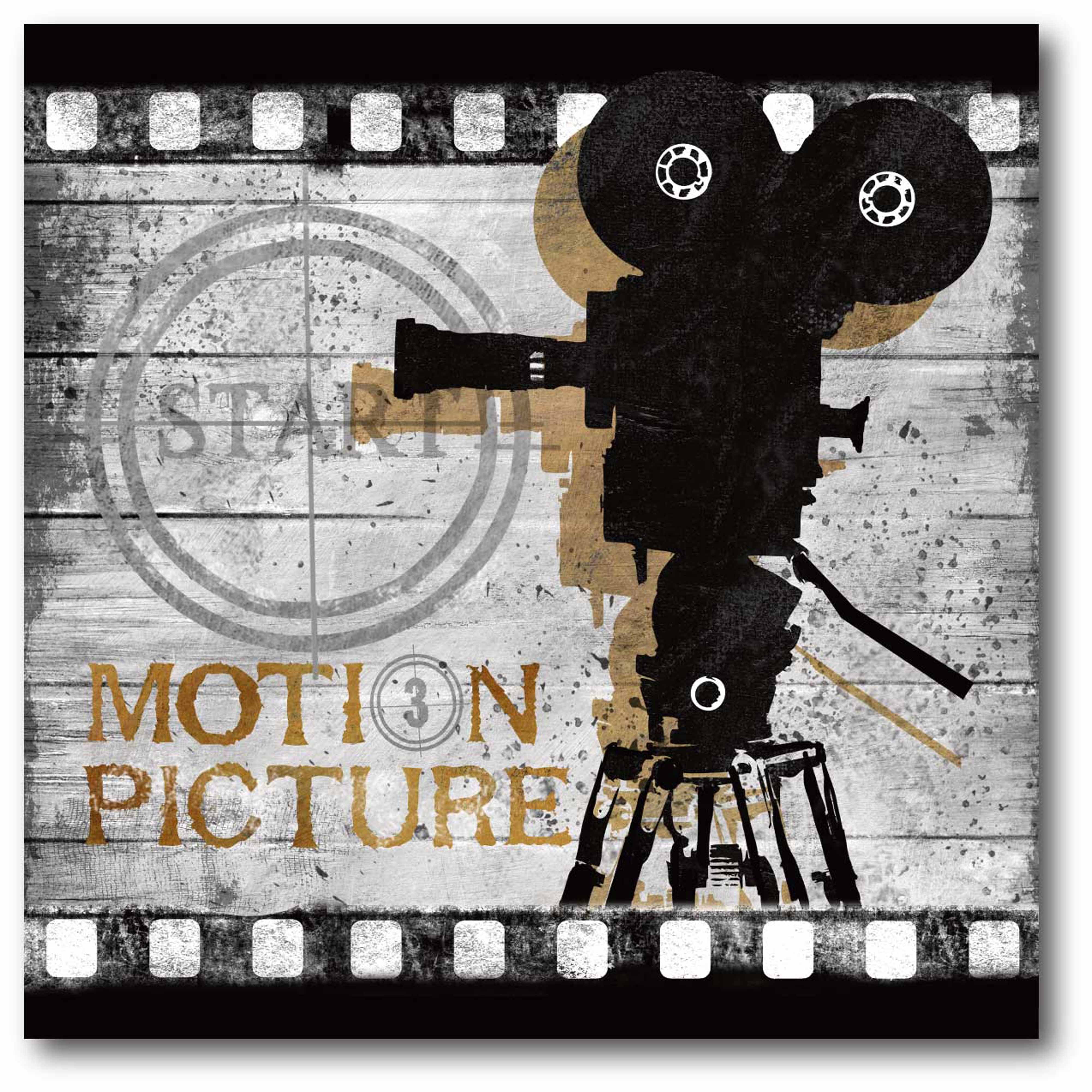 Movies I Gallery-Wrapped Canvas Wall Art, 16x16