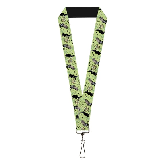 Movies Lanyard, The Wizard of Oz Wicked Witch of the West and Flying Monkeys, Elastic
