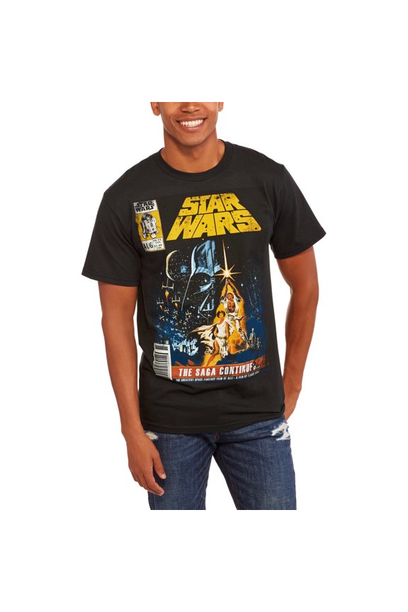 The saga continues men's graphic t-shirt