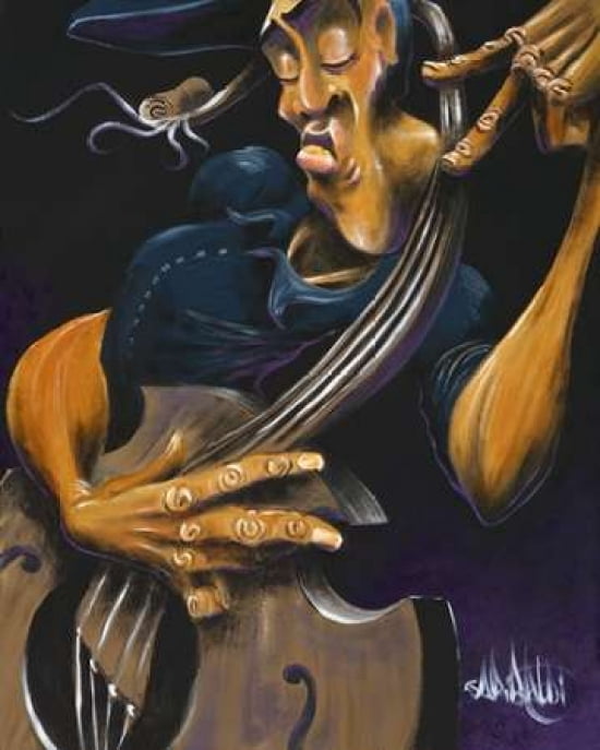 Movin Strings Canvas Art - David Garibaldi (24 x 30)