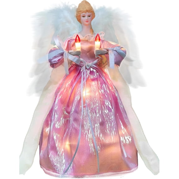 Angel With Moving Wings Tree Topper