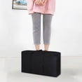 thumbnail image 1 of Moving Bag Storage Container Durable Reinforced Fabric, Large Capacity Fabric Box, Minimalist Sleek Design, Keeps Clothes Dry Protected, Wardrobe Organization Storage Solution, Heavy-duty, 1 of 8