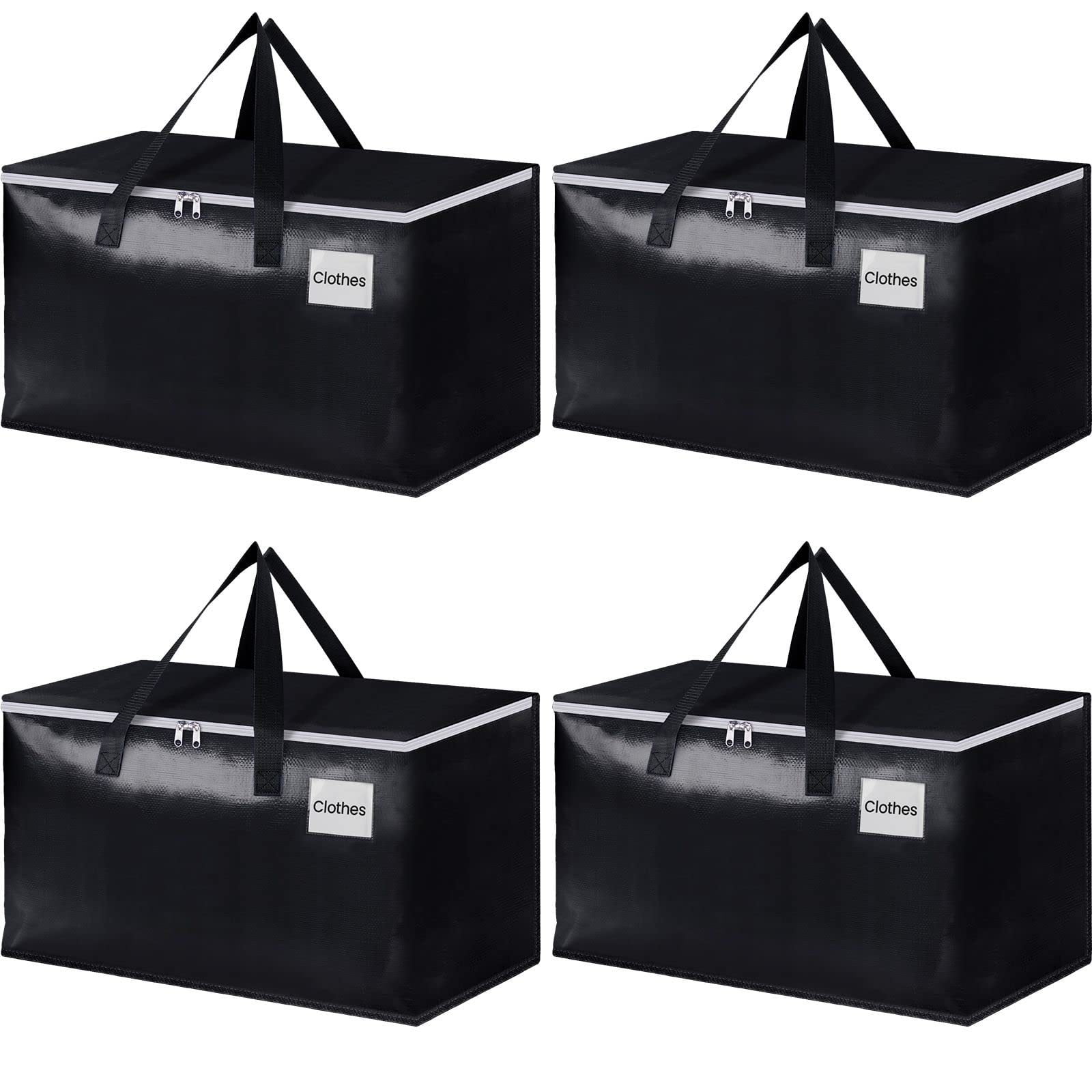 Moving Bags, Heavy Duty Moving Bags with Zippers Top and Sturdy Handles