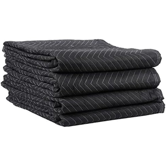 Moving Blankets 80"x72" Performance Mover (75 lb/Dozen), Professional Quilted Large Moving Blankets, Furniture Packing Pads, 4-Pack$$Tools & Hardware Other