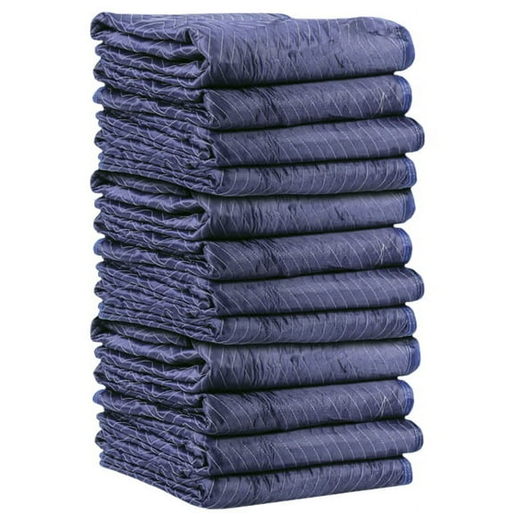 Moving Blankets- Mega Mover 12-Pack, 85 lbs./dozen