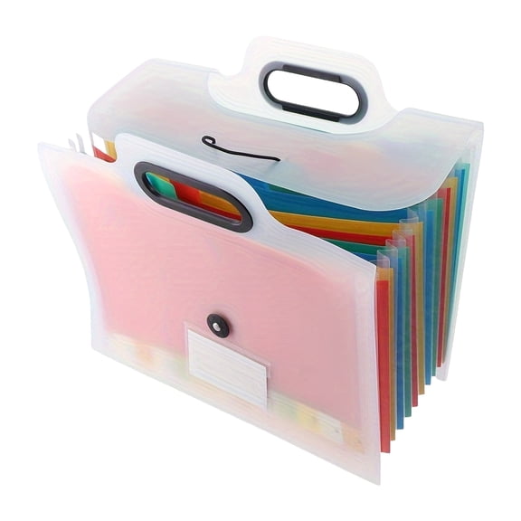 Moving Box Mediums Document Folders Letter Size Paper File Folders Organ Box Handheld Design Student Paper Organizers