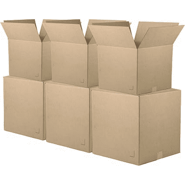 Moving Boxes 10-Pack Larger | 20x20x20 inch Brown/Kraft Corrugated Cardboard Packing, Moving & Storage for Business/Home – Durable - Eco-Friendly, Recyclable